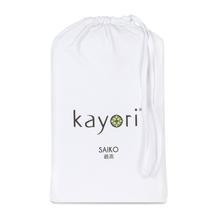 Kayori Saiko - Molton Hoeslaken -  80-100/200-220 - Wit