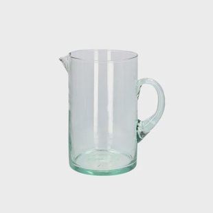 Kan, gerecycled glas, handgeblazen, 1,5 l