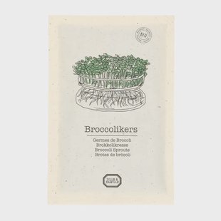 Kiemgroente, biologisch, broccolikers, 25 g