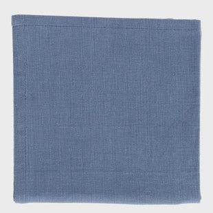 Theedoek, bio-katoen, blauw gem&ecirc;leerd, 50 x 70 cm