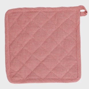 Pannenlap, bio-katoen, oud roze gem&ecirc;leerd