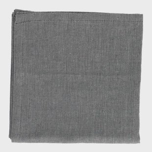 Theedoek, bio-katoen, antraciet gem&ecirc;leerd, 50 x 70 cm