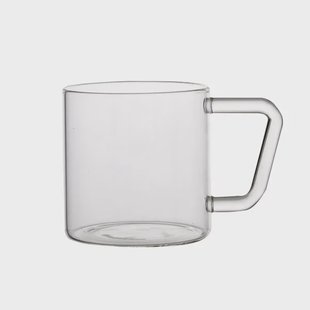 Glas met oor, hittebestendig, 400 ml