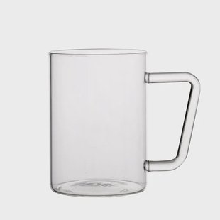Glas met oor, hittebestendig, 500 ml