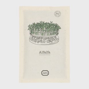 Kiemgroente, biologisch, alfalfa, 50 g