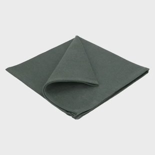 Servet, GOTS bio-katoen, donkergroen, 40 x 40 cm