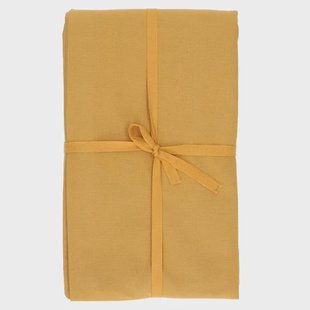Tafelkleed, GOTS bio-katoen, okergeel, 145 x 250 cm