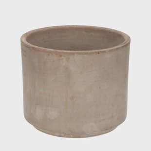 Bloempot, terracotta, grijs,&Oslash; 20 cm