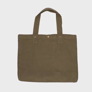 Shopper, bio-katoen, donkergroen, 46 x 34 cm