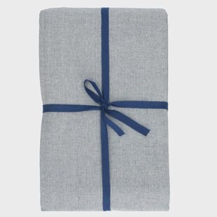 Tafelkleed, GOTS bio-katoen, blauw, 145 x 300 cm