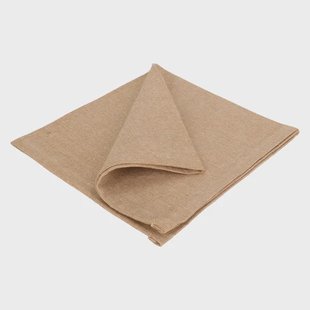 Servet, GOTS bio-katoen, zand, 40 x 40 cm