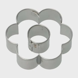 Uitsteekvorm bloem, RVS