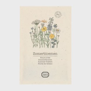 Bloemzaden, zomerbloemen, biologisch, 1.5 g