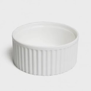 Souffl&eacute;schaaltje/ ramekin, porselein, &Oslash; 12 cm