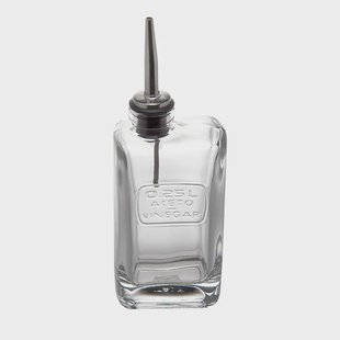 Azijnflesje, rechthoekig, 0.25 l