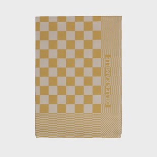 Theedoek Dille Kamille, katoen, geel