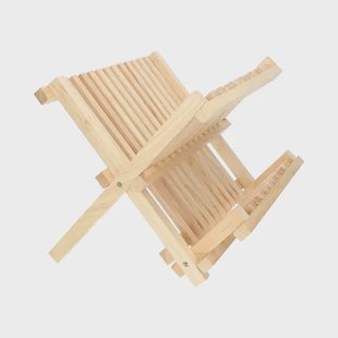 Afdruiprek, rubberhout, klein