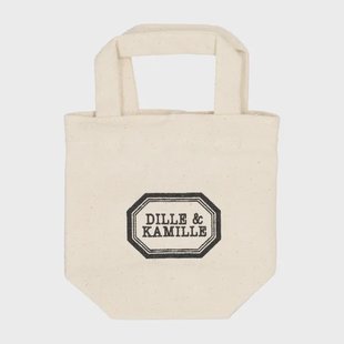 Tas Dille&amp;Kamille mini, bio-katoen, 12 x 12 cm