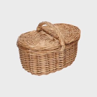 Picknickmandje, wilgenteen, klein