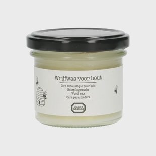 Boenwas, wrijfwas voor hout, 125 ml