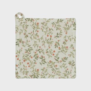 Pannenlap, bio-katoen,  oranje bessen