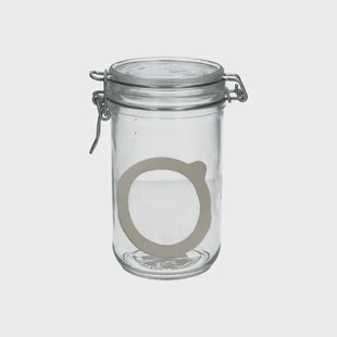 Beugelpot, glas, 0,75 l