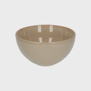 Schaal reactief glazuur, steengoed, zand,&Oslash; 18 cm