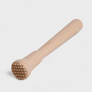 IJsstamper, onbehandeld beukenhout