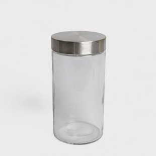 Voorraadpot, glas, 1,7 l