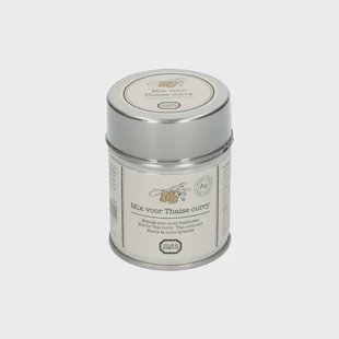 Thaise curry mix, biologisch, blikje, 40 g