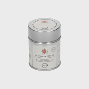 Mexicaanse kruiden, biologisch, blikje, 50 g