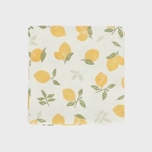 Theedoek, bio-katoen, citroenen