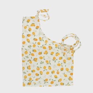 Keukenschort, bio-katoen, citroenen