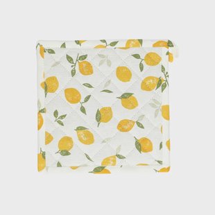 Pannenlap, bio-katoen, citroenen