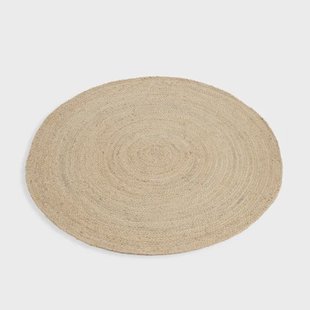 Vloerkleed rond, jute,&Oslash; 120 cm