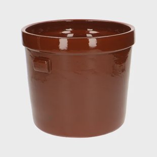 Bloempot&#039;Prado&#039;, aardewerk, terracotta&Oslash; 21