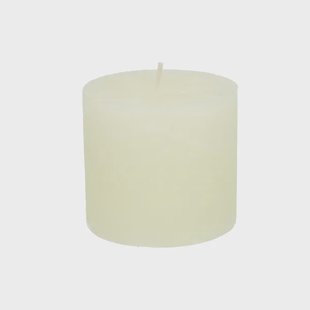 Stompkaars, wit, 10 x 9 cm