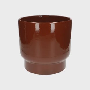 Bloempot&#039;Mara&#039;, aardewerk, terracotta&Oslash; 24