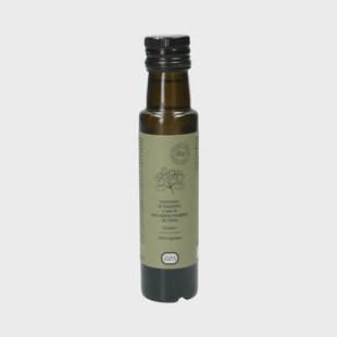 Olijfolie extra vierge, met basilicum, biologisch, 100 ml