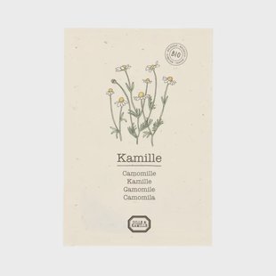 Kruidenzaden, biologisch, kamille, 0.1 g, 0.1 g
