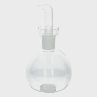 Olie- of azijn-flesje, bol, 500 ml