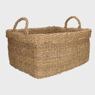 Mand, zeegras, rechthoekig, groot