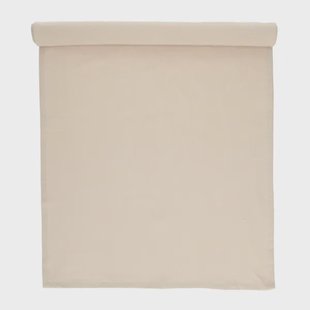 Tafelloper, GOTS bio-katoen, kiezel, 50 x 150 cm