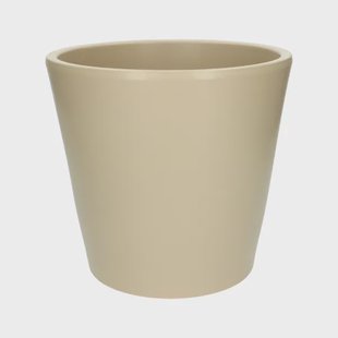 Bloempot, kiezelgrijs,&Oslash;20 cm, aardewerk