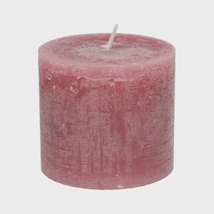Stompkaars, donker roze, 10 x 9 cm