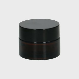 Potje, bruin glas  15 ml