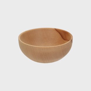 Kom, beukenhout,&Oslash; 14 x 6 cm