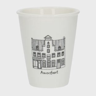 Gevel mok, Amersfoort, porselein, 200 ml