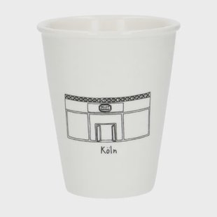 Gevel mok, Keulen, porselein, 200 ml