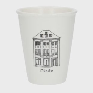 Gevel mok, Munster, porselein, 200 ml